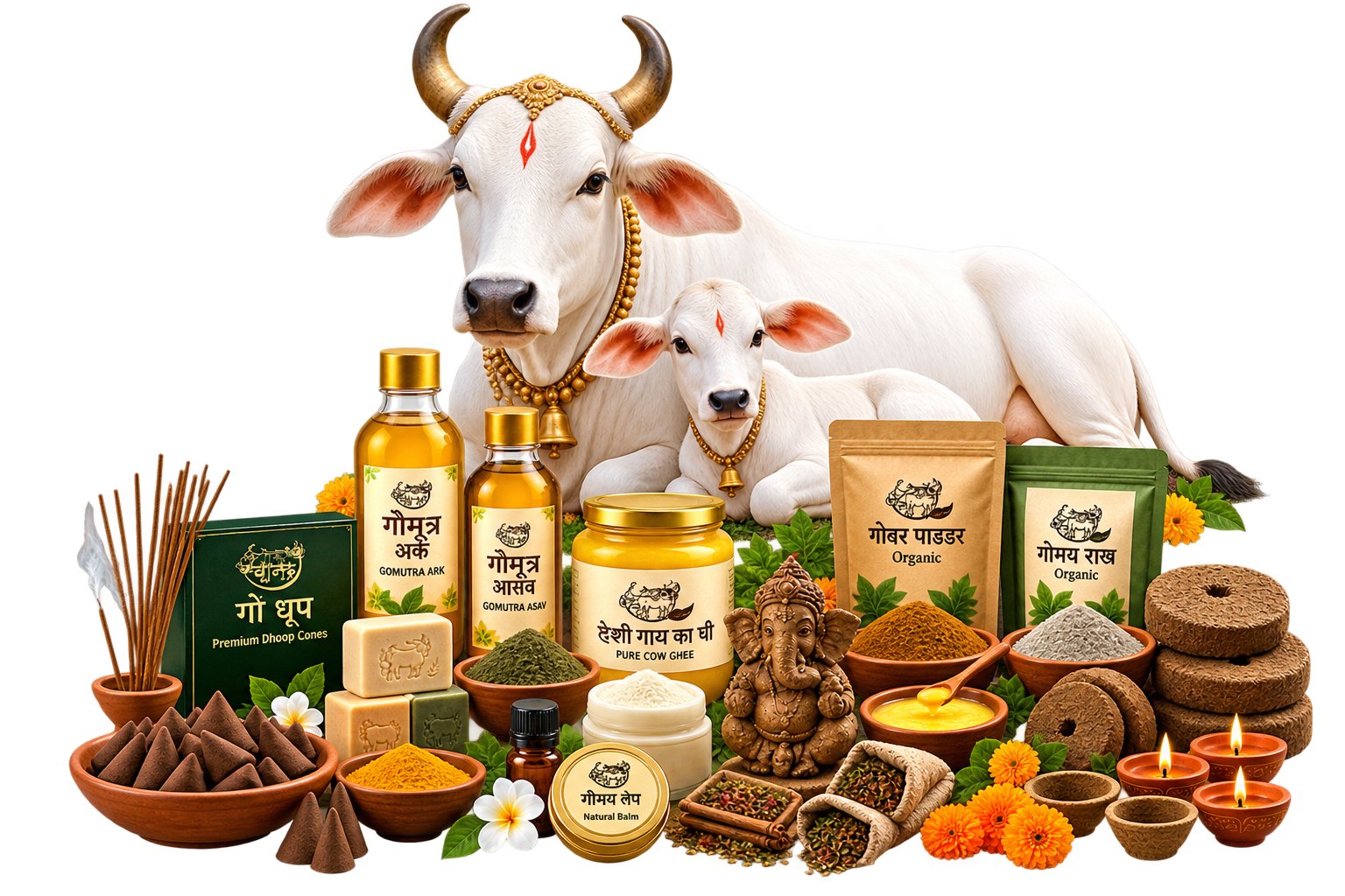 swanand govigyan cowdung base products traning